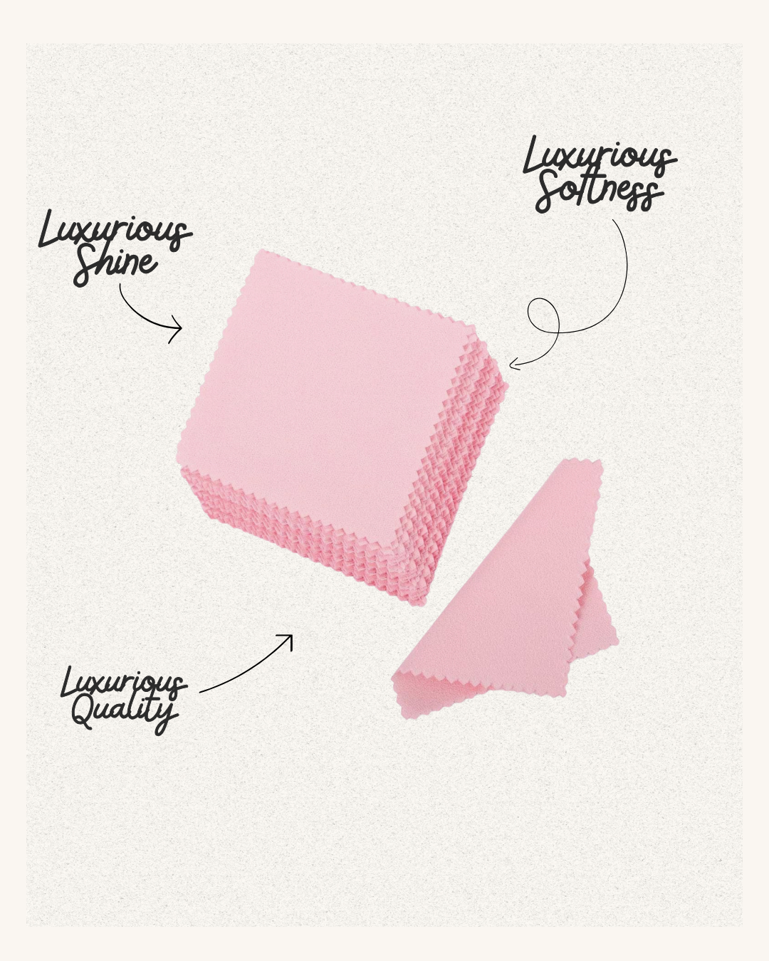 Luxe Jewelry Cleaning Cloth